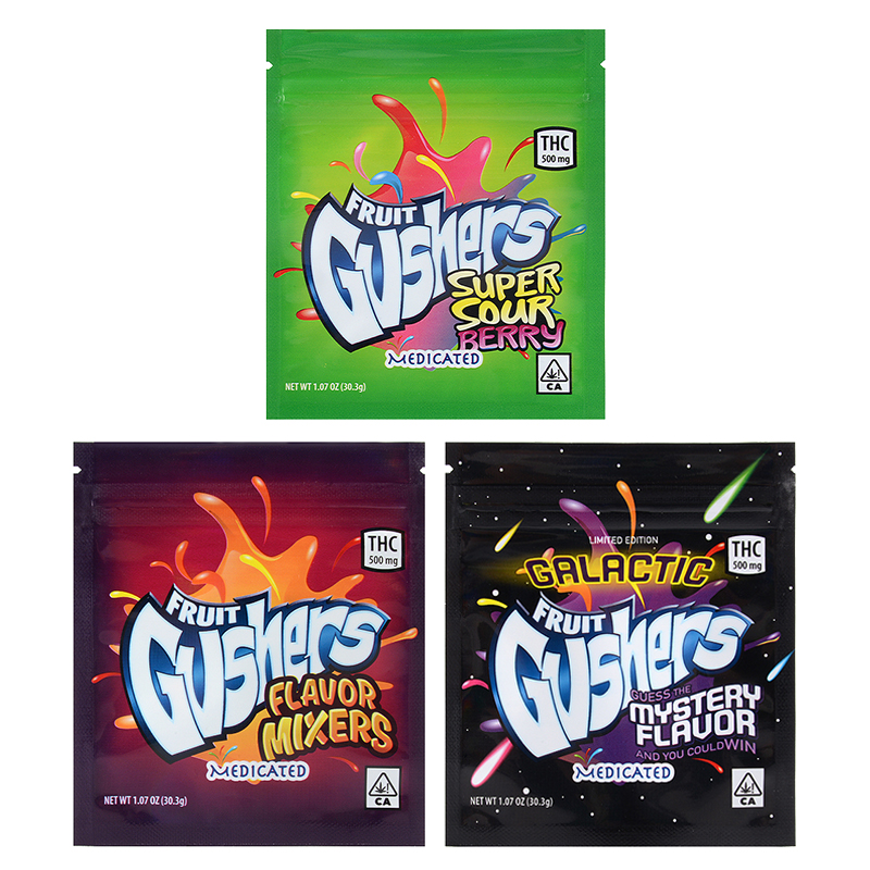 Gushers edibles 500mg
fruit gushers medicated 500mg
fruit gushers 500mg bag
fruit gushers packaging 500mg
fruit gushers 500mg
