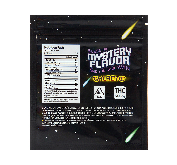 fruit gushers 500mg
fruit gushers Mystery Flavor