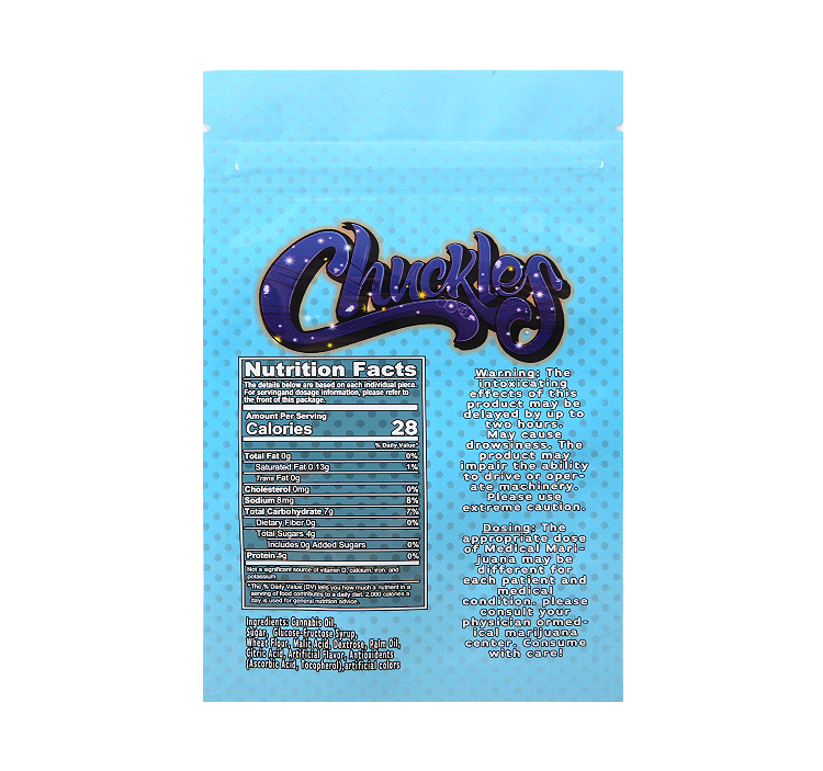 chuckles edibles gummy bears 400mg