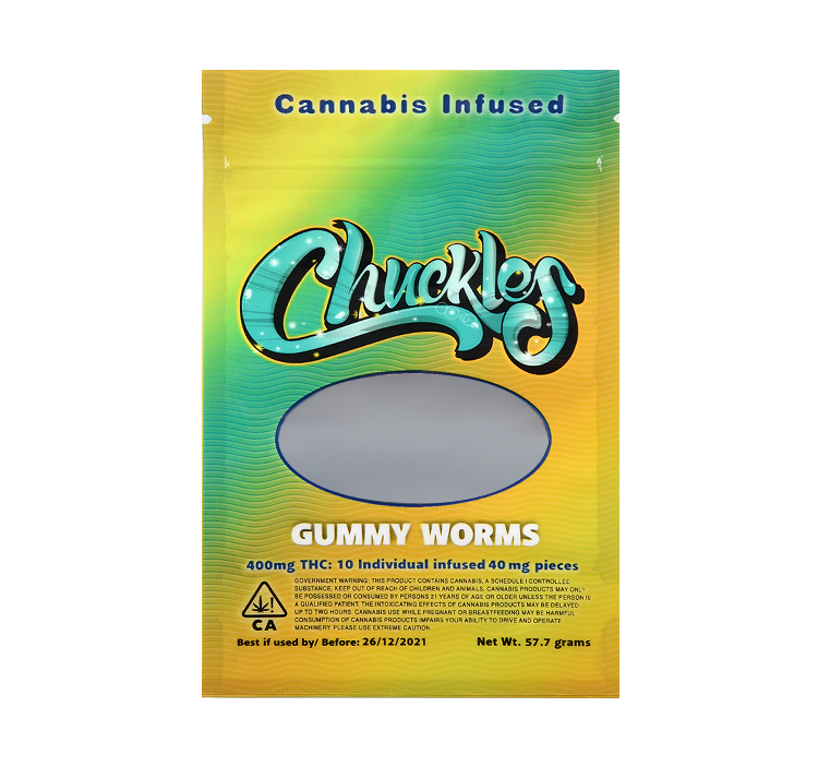 chuckles edibles gummy worms