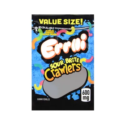 Errlli Gummy Edibles Packaging Bags 3 Flavors 600mg Capacity 02