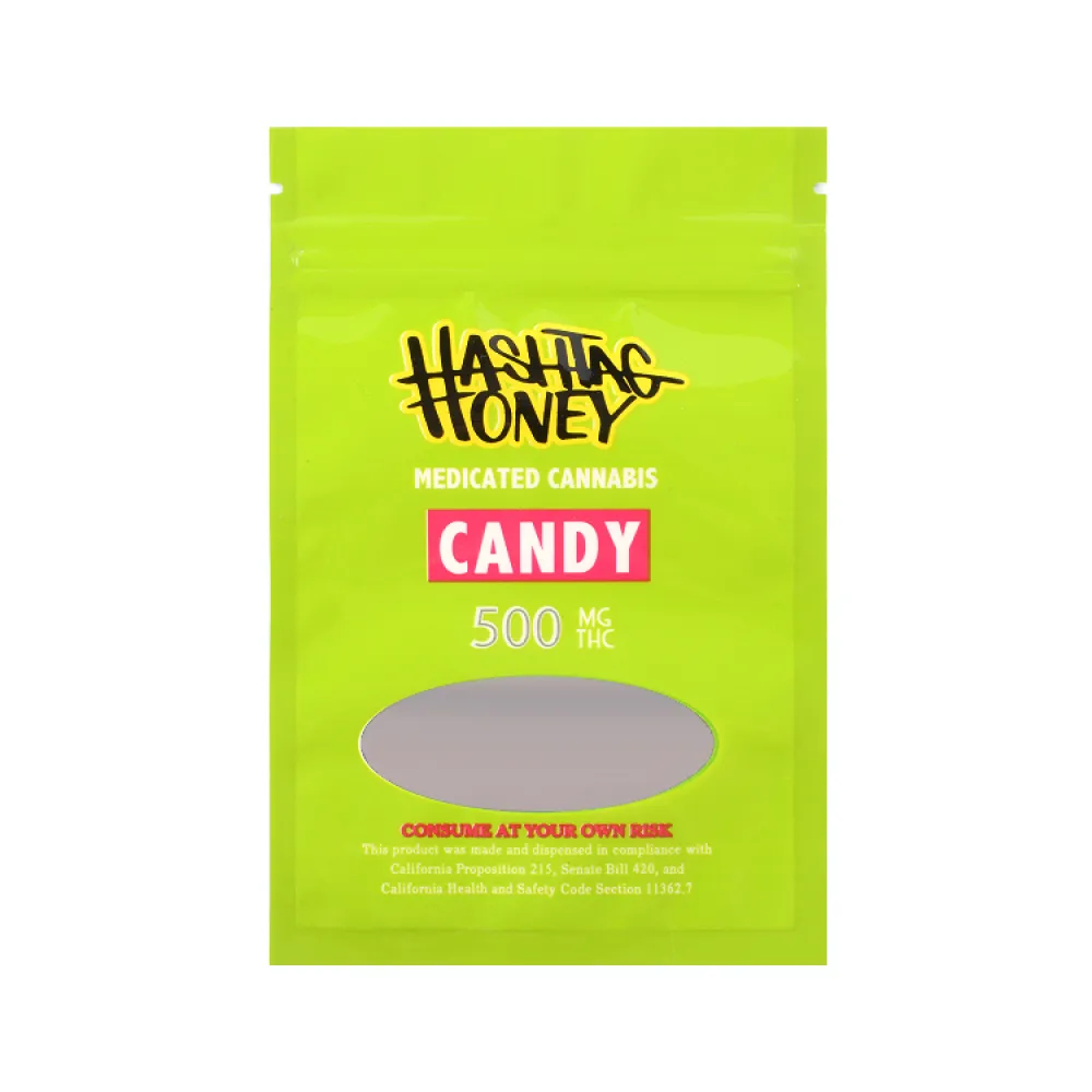 hashtag honey edibles packaging