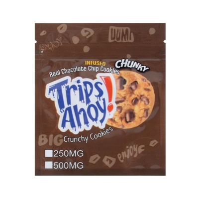 Trips Ahoy Edibles Packaging Bags 3 Flavors 250mg 500mg Capacity 02