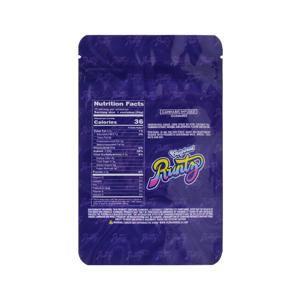 original runtz runty gummies 500mg review