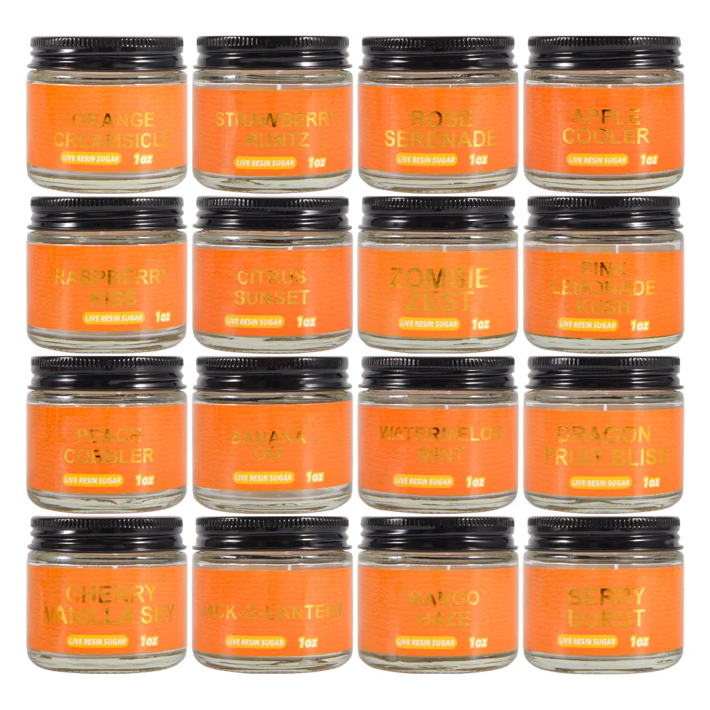 orange ace concentrate jars