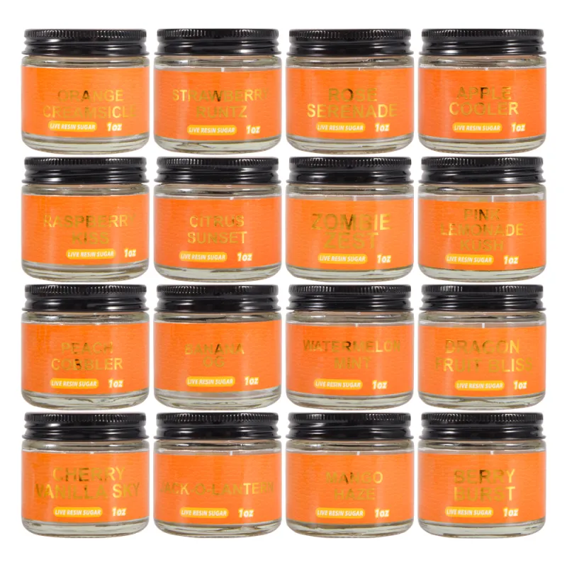 orange ace concentrate jars
