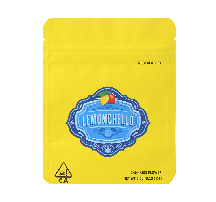Cookies Lemonnade Weeds Resealable Packaging Mylar Bags 6 Flavors 3.5g Capacity