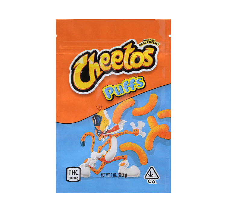 cheetos resealable mylar bag 600mg
cheetos crunchy 600mg mylar bags
cheetos puffs 600mg mylar bags
cheetos flamin hot 600mg packaging bags
chettos crunchy 500mg edibles mylar bags
