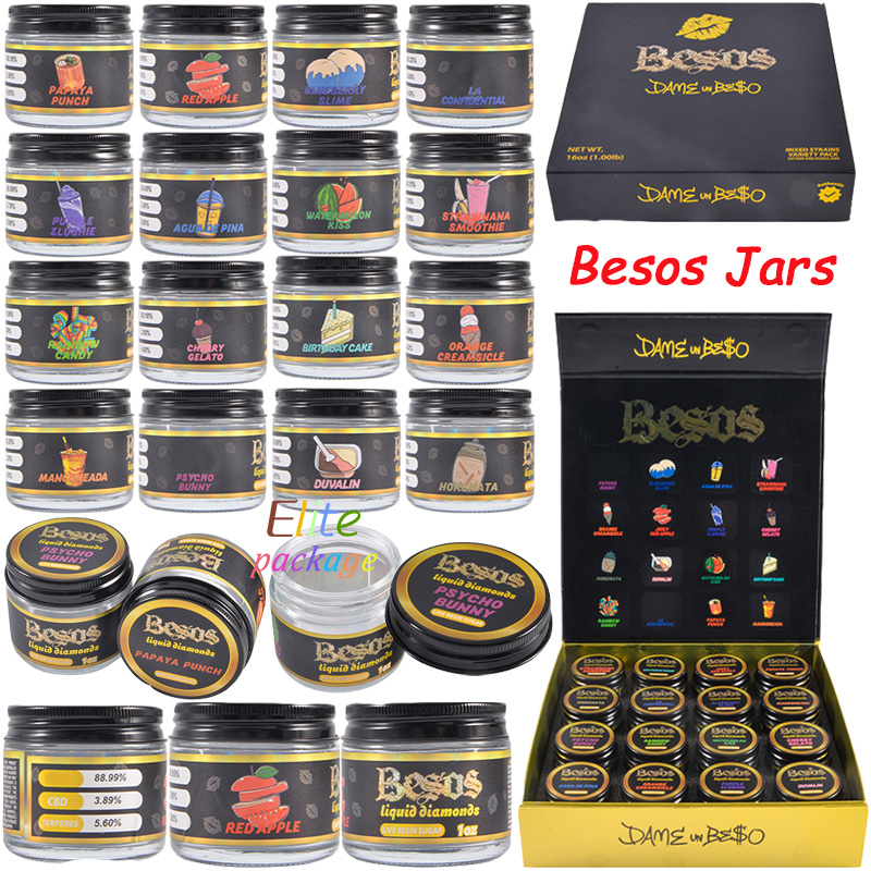 black besos concentrate jars
black be$os liquid diamonds jars
black besos glass jars
black besos jars for live resin sugar
black besos wax jars 1oz
