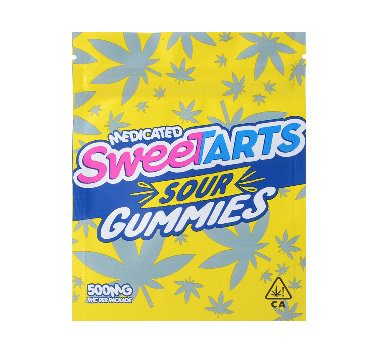 sweetarts medicated empty 500mg pouches