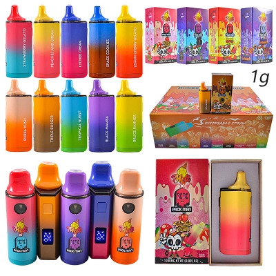 Melt Packman Empty 1g LED Screen Disposable Vape 01