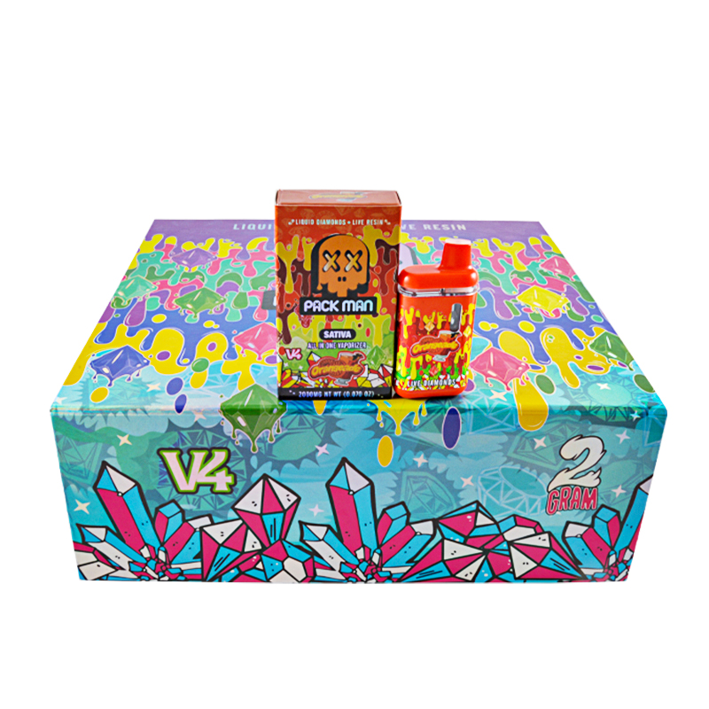 Packman V4 Empty 2g LED Screen Disposable Vape