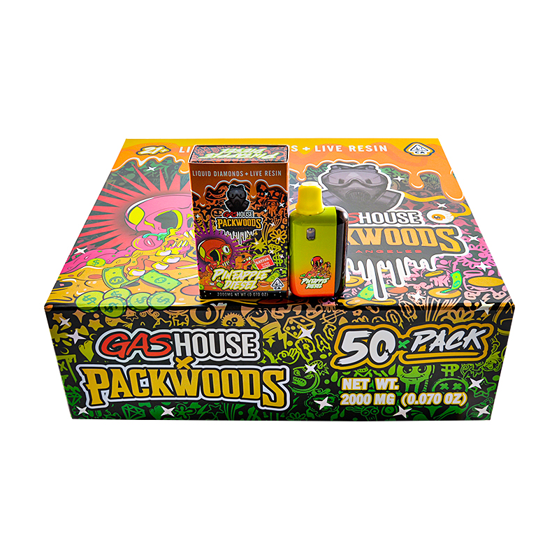 Gas house Packwoods 2g LED Screen Disposable Vape