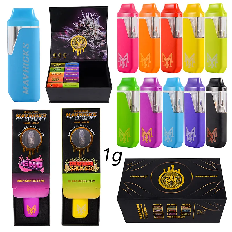 Muha Meds 1g Empty Disposable Vape Wholesale Liquid Diamonds+Live Resin