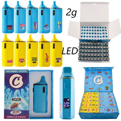 Cookies LED Empty 2g Wholesale Disposable Vape Liquid Diamonds+Live Resin 01