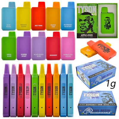 Tyson Pod 1g Empty Disposable Vape 01
