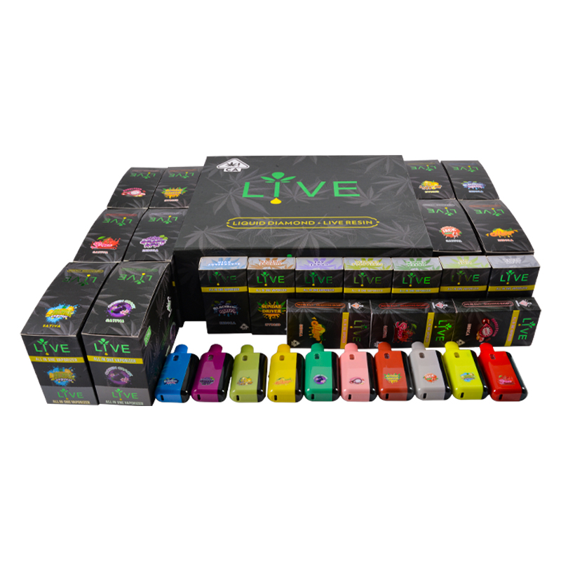 USA Live Full Screen 2g Empty Disposable Vape