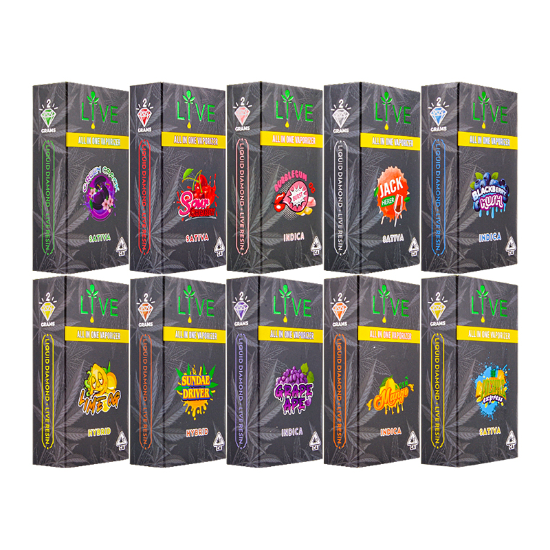 USA Live Full Screen 2g Empty Disposable Vape