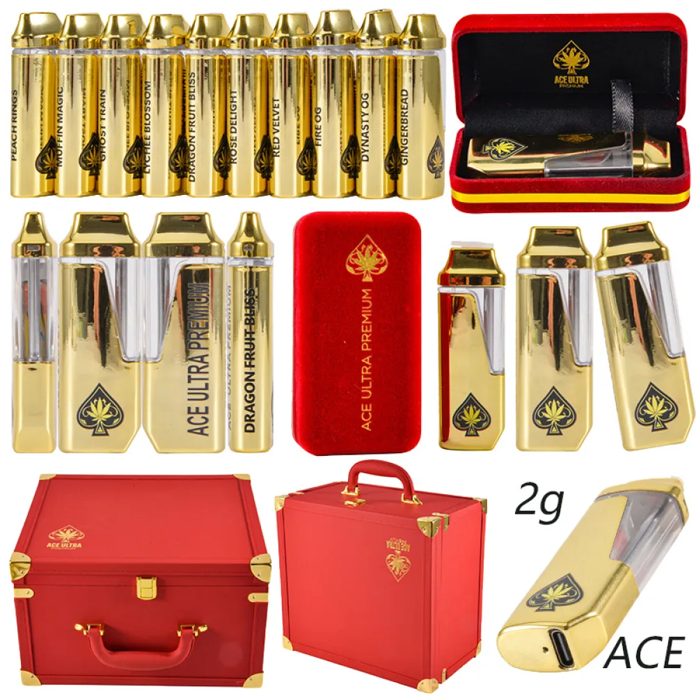 ACE Ultra 2g Wholesale Empty Disposable Vape Liquid Diamonds+Live Resin
