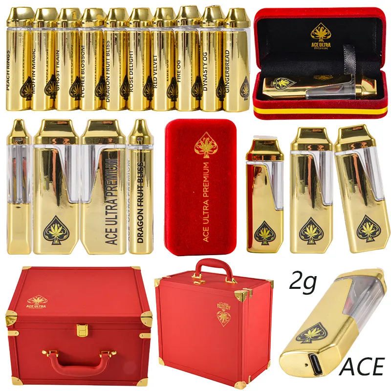 ACE Ultra 2g Wholesale Empty Disposable Vape Liquid Diamonds+Live Resin