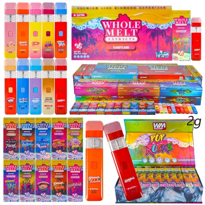 USA Whole Melt V5 2g Empty Disposable Vape Wholesale Live Resin+Liquid Diamonds 01