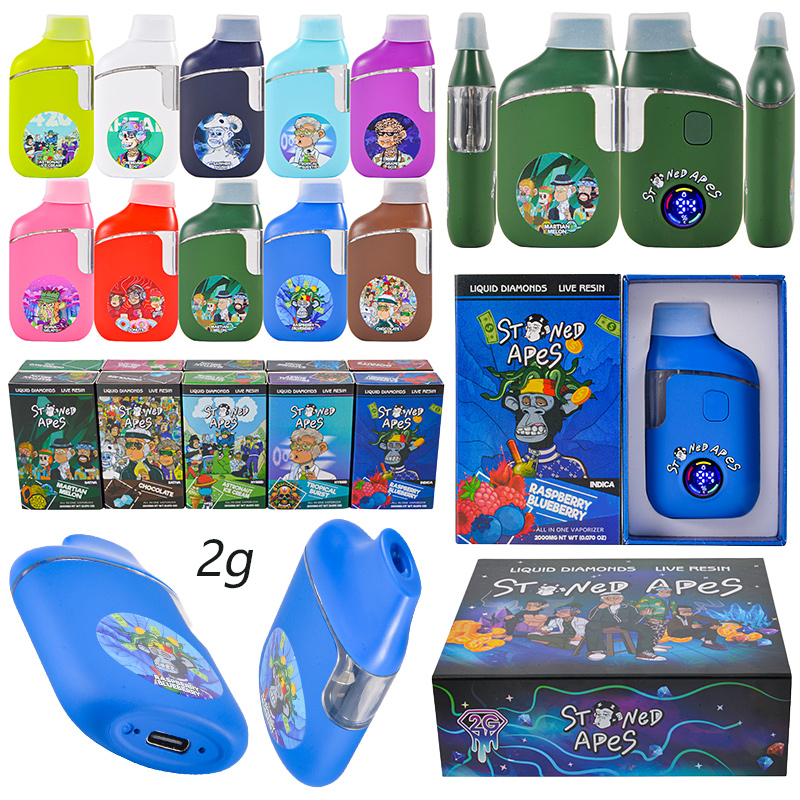 Stoned Apes LED Empty 2g Disposable Vape