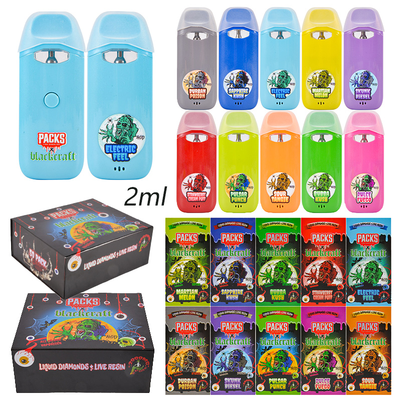 Packs X Blackcraft Empty 2g Disposable Vape