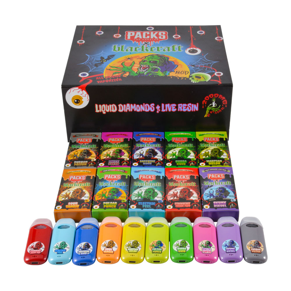 Packs X Blackcraft Empty 2g Disposable Vape