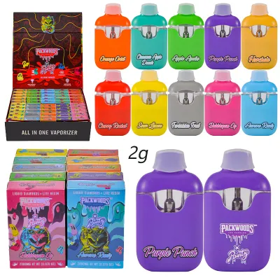 USA Packwoods X Runtz 2g Disposable Vape Wholesale Empty Live Resin+Liquid Diamonds 01