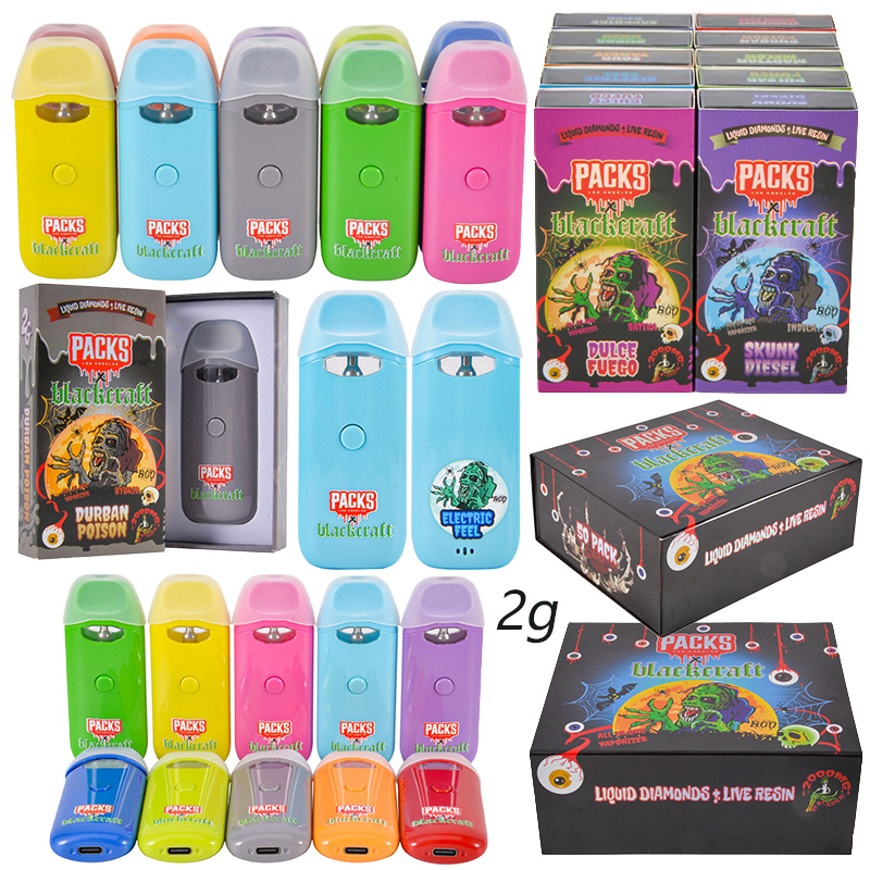 USA Packs x Blackcraft 2g Empty Disposable Vape