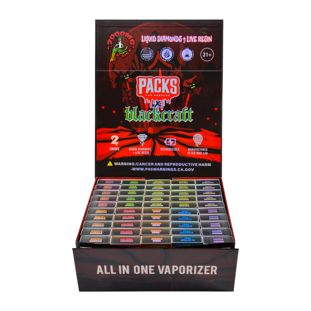 USA Packs x Blackcraft 2g Empty Disposable Vape