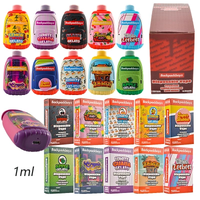 Backpackboyz 1g Empty Disposable Vape 01