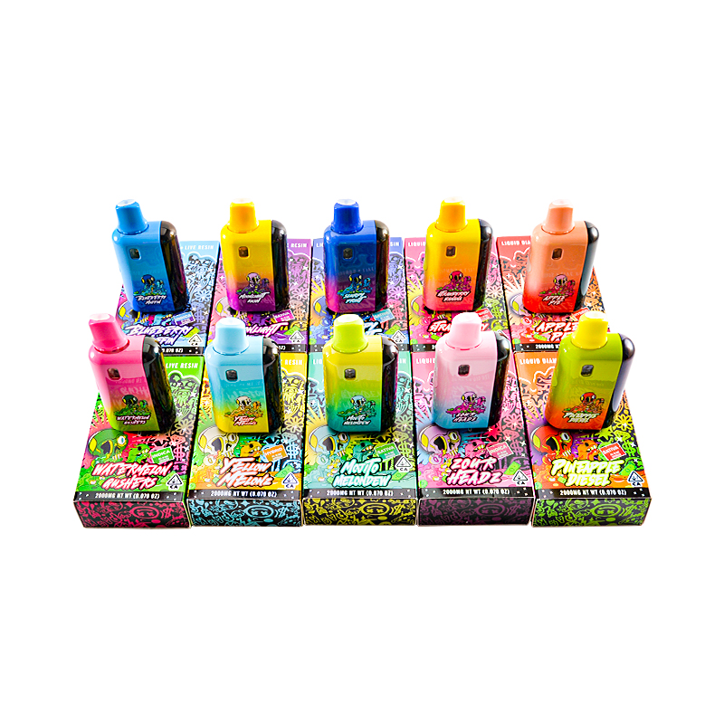 USA Gas house X Packwoods LED Empty 2g Disposable Vape