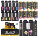 USA Muha Meds Winter Edition 2g LED Empty Disposable Vape
