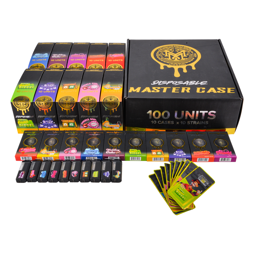 USA Muha Meds Winter Edition 2g LED Empty Disposable Vape