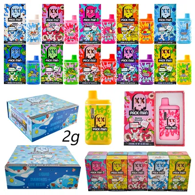USA Packman 2g Empty Disposable Vape Wholesale Live Resin+Liquid Diamonds 01