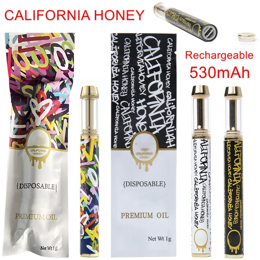 California Honey 1g Disposable Vape Empty Wholesale Live Resin+Liquid Diamonds
