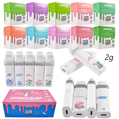 Choice Lab 2g Empty 1g+1g Dual Chamber Wholesale Disposable Vape Liquid Diamonds 01