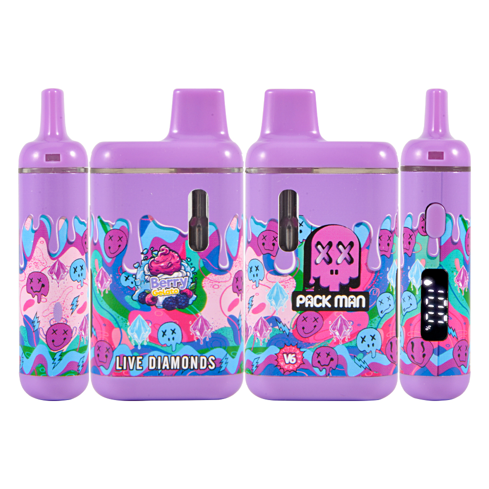 Italy EU Packman V6 LED 2g Disposable Empty Vape