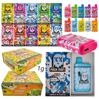 UK Packman Gen3 1g Empty Disposable Vape 01