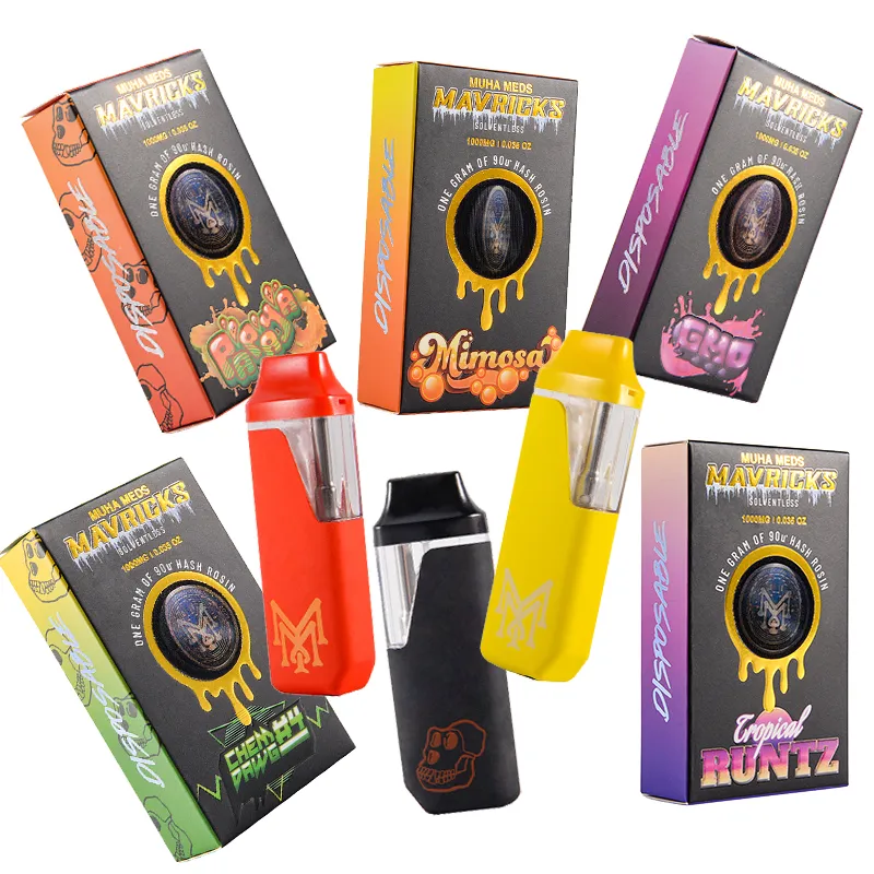 Muha Meds 1g Empty Disposable Vape Wholesale Liquid Diamonds+Live Resin