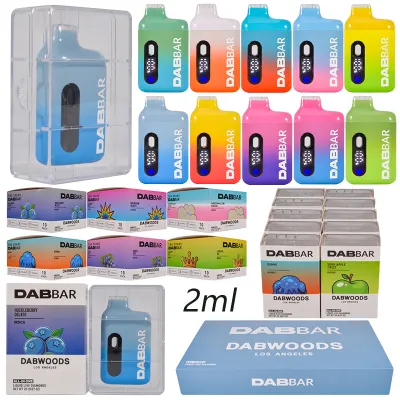 Dabwoods 2g LED Disposable Vape Wholesale Empty Live Resin+Liquid Diamonds 01