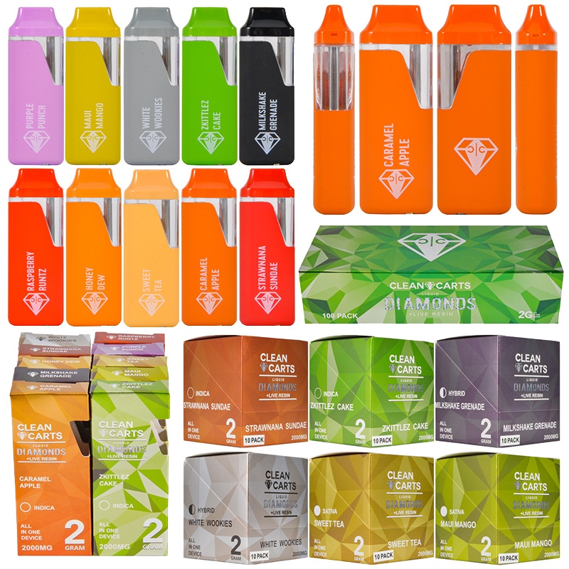 USA Clean Carts 2g Empty Disposable Vape