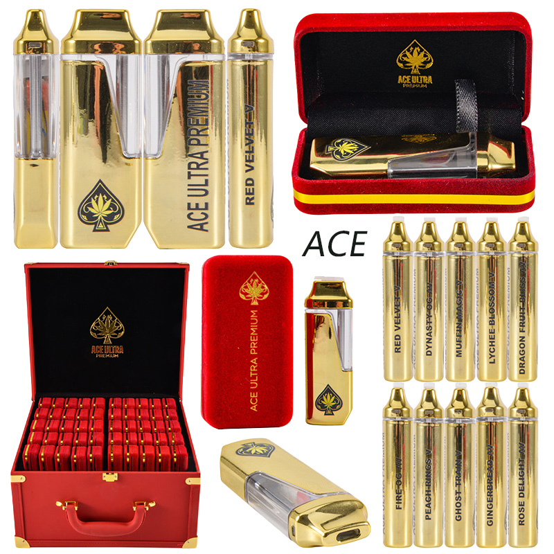 USA Red ACE Ultra 2g Disposable Vape Empty