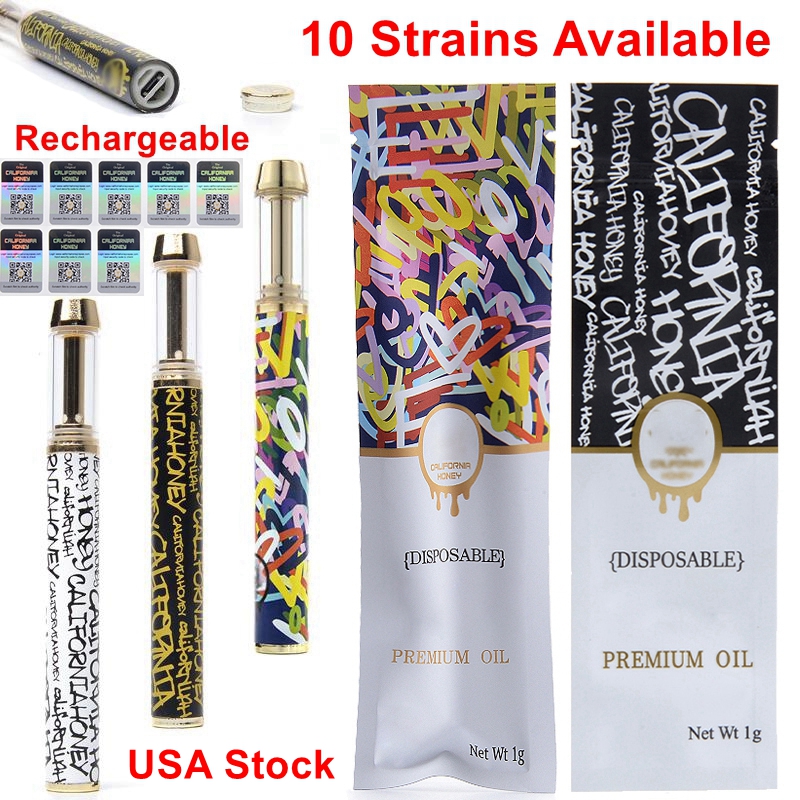 USA California Honey 1g Empty Disposable Vape
