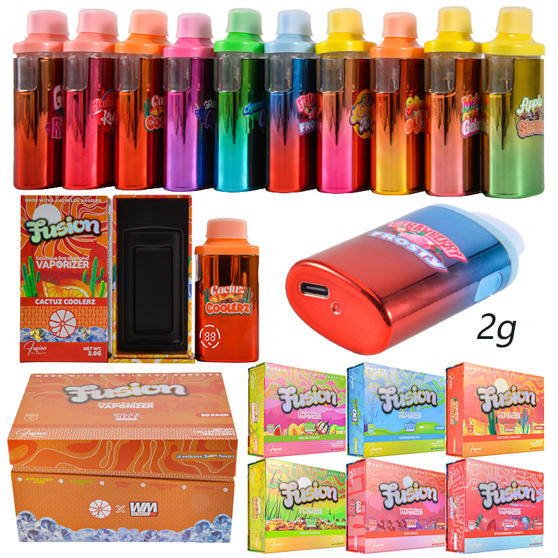 German Whole Melt X Fusion Empty 2g LED Disposable Vape