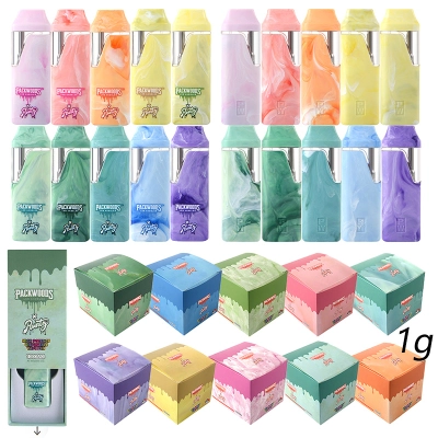 Packwoods X Runtz Runty Marble 1g Empty Disposable Vape 01