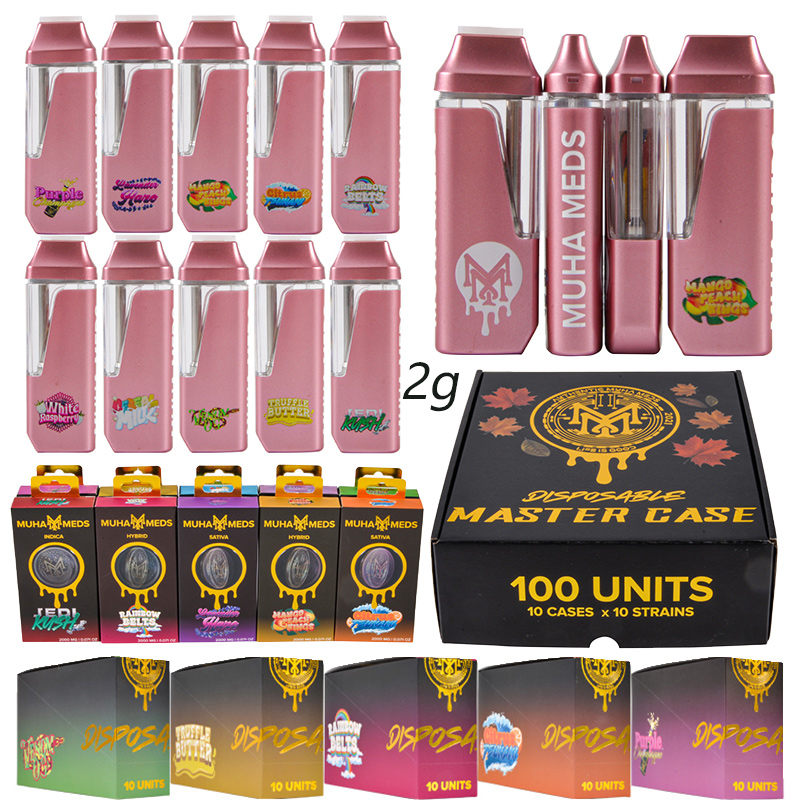 Muha Meds Pink 2g Empty Disposable Vape