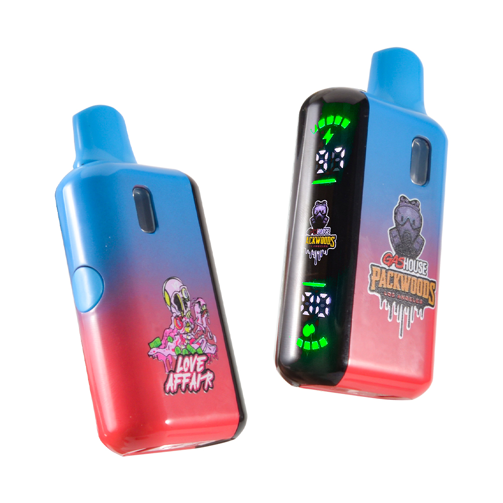 USA Gas House X Packwoods V2 2g Empty LED Disposable Vape