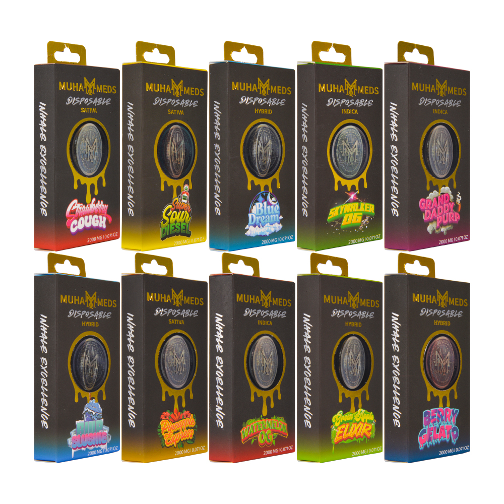 Muha Meds Spring Eddition Empty 2g Disposable Vape LED